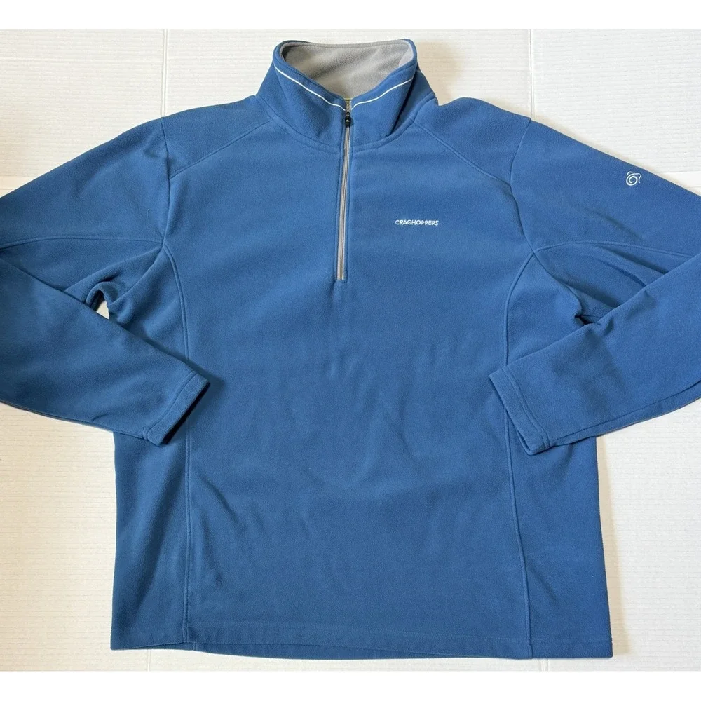 CRAGHOPPERS - Men's Quarter Zip Microfleece Pullover CMA1093 Jacket - 2XL XXL
